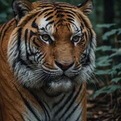 Fototapeta premium portrait of a tiger