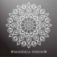 Mandala flower design