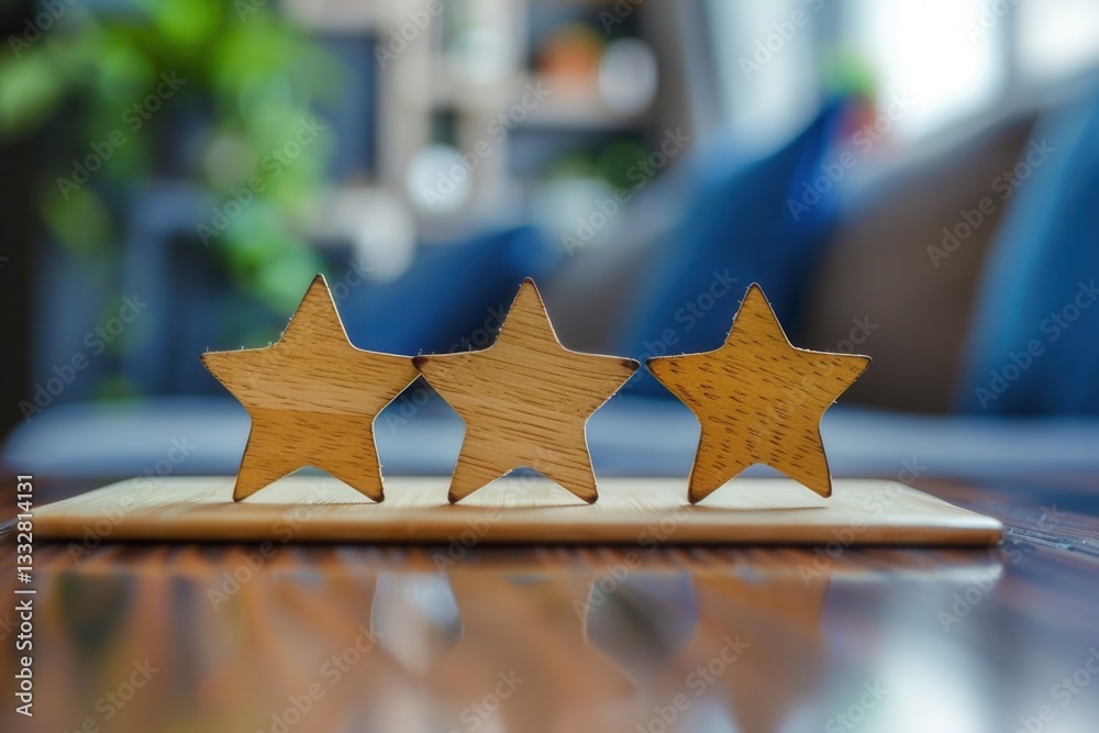 Aufkleber user reviews and ratings displayed on social media attract trust for service companies and online pl
