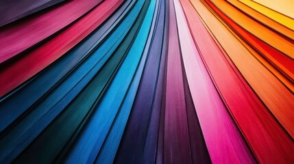 A color wheel displaying a wide gradient of vibrant hues, from warm reds to cool blues. Ideal for design concepts or color theory illustrations.