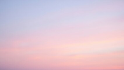 Obraz premium Pastel Sky Serenity