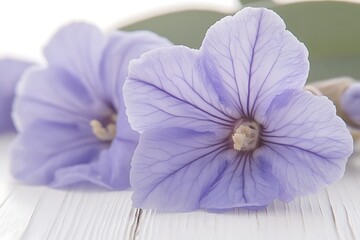 Obraz premium Beautiful close up view of soft lavender colored blossoms