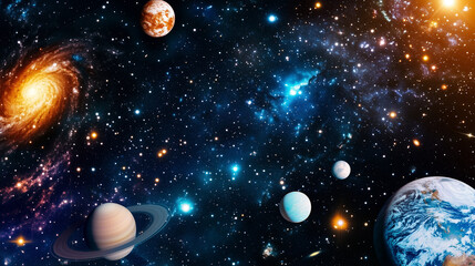The vast and mysterious universe, filled with stars, planets, and galaxies, stretches beyond our imagination. This infinite expanse is home to countless celestial bodies, each cont