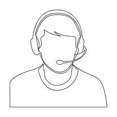 Customer Support Agent, Headset, Help Desk, Online Assistance, Technical Support, Service, 