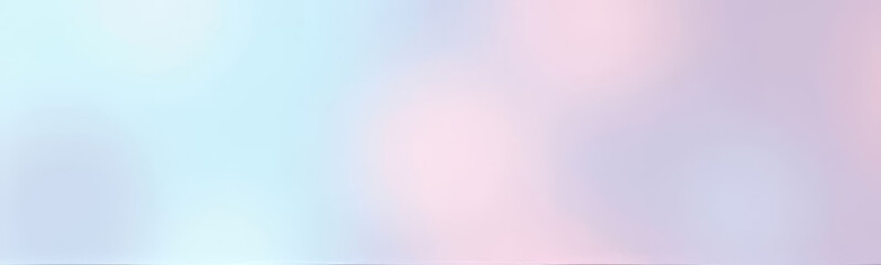 Dreamlike abstract gradient of pastel blue and soft pink, nostalgia