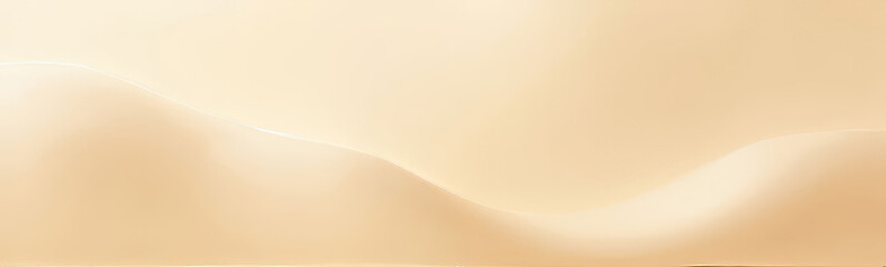 Obraz premium Serene beige gradient background with soft light diffusion, calming aesthetics