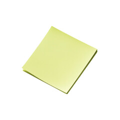 Pale Yellow Note Pad Against Vibrant Stripes a Fresh Start,