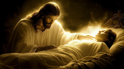 Jesus Christ healing