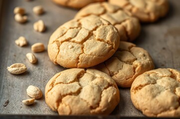 Freshly Baked Peanut Butter Cookies