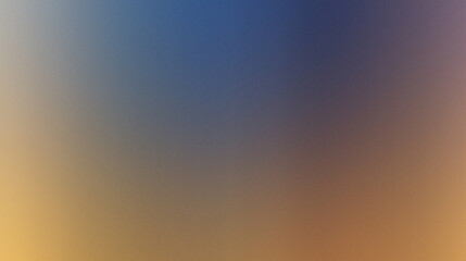 Naklejka premium Gradient background with blue, orange, and yellow hues, smooth color transition for design projects, digital art, and web backgrounds. Abstract colorful texture.