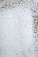 Background, surface texture of dirty old white foam plastic, construction polystyrene. Abstract concept.