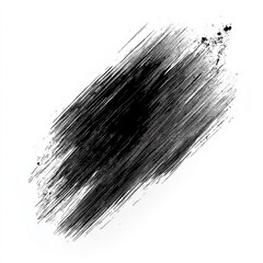 black strokes acrylic white and black different shapes convolutions brush strokes no color 