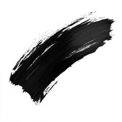 black strokes acrylic white and black different shapes convolutions brush strokes no color 