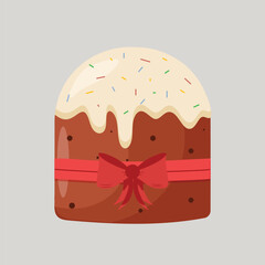 Easter cake. Easter concept. Happy Easter banners, greeting cards, posters, holiday covers.