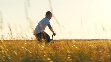 boy son legs are pedaling bicycle, child rolling bicycle sunset, happy family, child teen riding spin bicycle wheel sunset, children cardio, boy son childhood dream, happy family boy, teen riding spin - Powered by Adobe