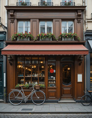 Parisian Charm – Stunning Bistro Illustrations for French Lifestyle & Gastronomy