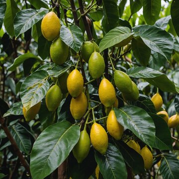 lemons on tree