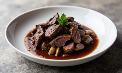 Obraz premium Burgundy Style Beef
