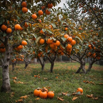 oranges on tree