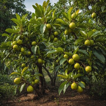 apples on tree