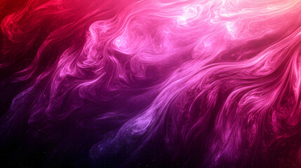 Obraz premium Abstract Pink and Purple Swirling Nebula Background