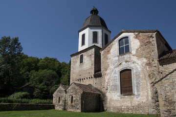 Fototapeta premium Escaladieu Abbey in the Pyrenees, France 