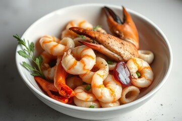 Fresh Seafood Salad Delight