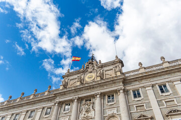 Fototapeta premium a day in Madrid, Spain 