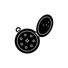 creative details Locket Icon vector illustration 