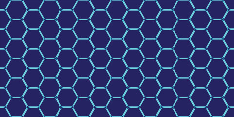 Polygon Halftone Pattern Smooth Curved Border Vector blue Abstract Background. Ultra Modern Minimalist Art Half Tone Graphics Eye Catching Wallpaper and banner