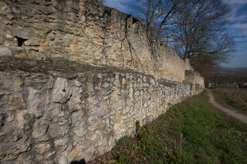 Mauer aus Bruchsteinen