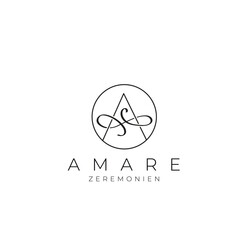 Az A minimal Aesthetic wellness wedding  event Monogram Logo Design