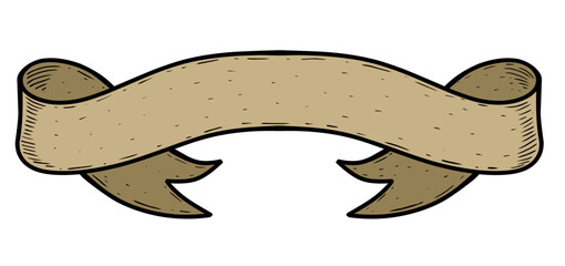 illustration of ribbon banner