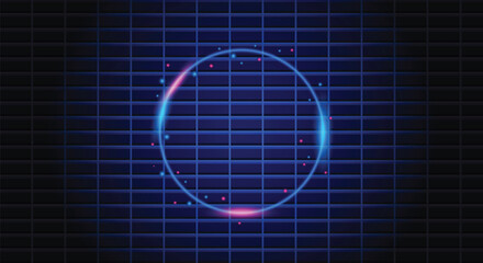 brick wall texture neon