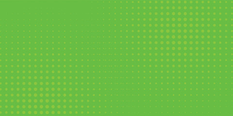 Dots halftone green color pattern gradient texture with technology digital background. Dots pop art comics  modern arts simple