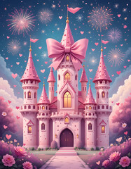 Obraz premium the princess castle