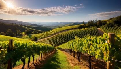 Fototapeta premium vineyard