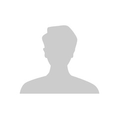 Vector flat illustration. Human icon. Avatar, user profile, human icon, profile picture. Suitable for social media profiles, icons, splash screens and as a template. Business concept.