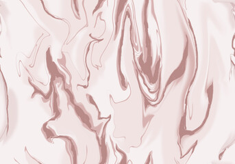 Seamless fluid or marble pattern on brown background. Abstract wood texture or watercolor wallpaper.