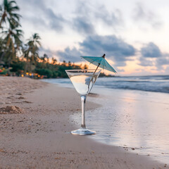 cocktail on the beach