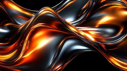 An intimate view of gold satin in motion, its soft, flowing folds suggesting a sense of rich, fluid motion