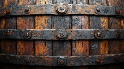 old wooden door with lock