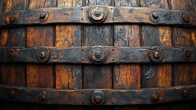 old wooden door with lock
