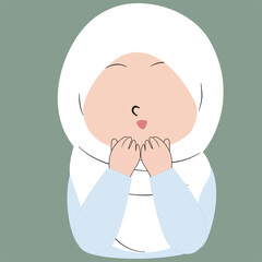 muslim woman faceless