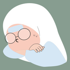 muslim woman faceless