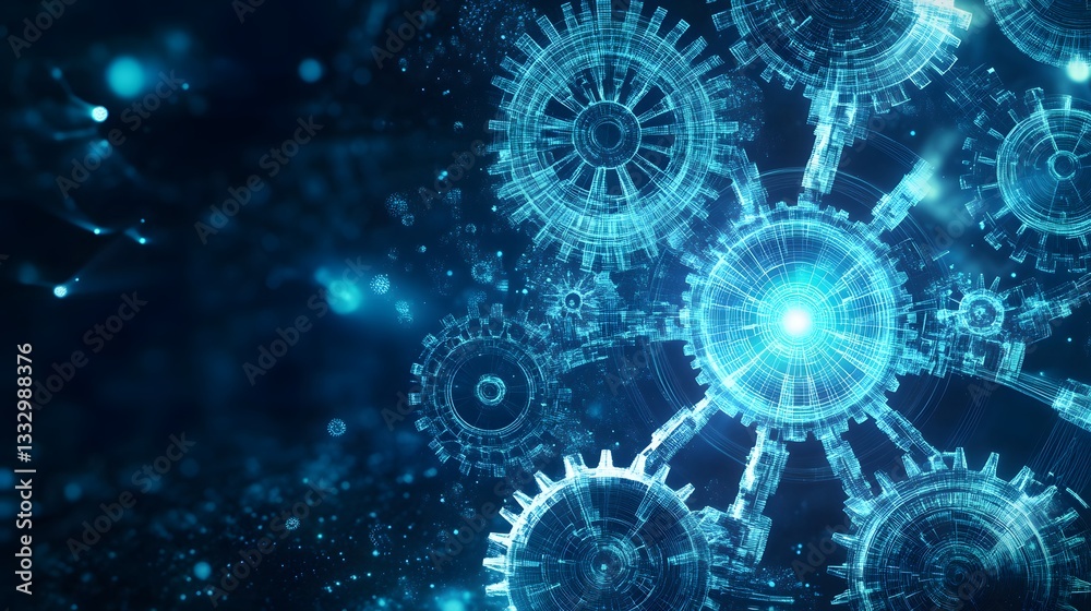 Sticker a time machine blueprint displaying intricate gears, energy conduits, and a dimensional rift generat