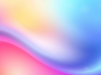 Fototapeta premium Radiant digital color transition seamlessly blending smooth gradients with harmonious shifting hues in design composition 