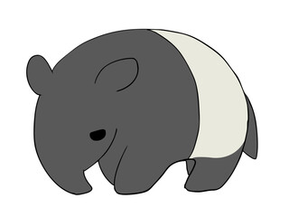 まるっこい バク