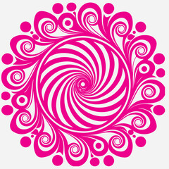  Waves, swirl, twirl pattern art