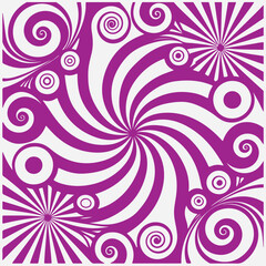  Waves, swirl, twirl pattern art